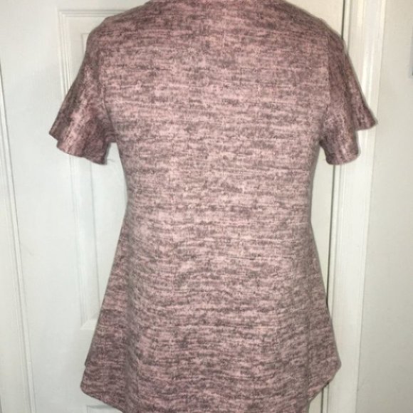 Women’s Star Vixen Hanky Hem Knit Short Sleeve Top - Picture 6 of 8